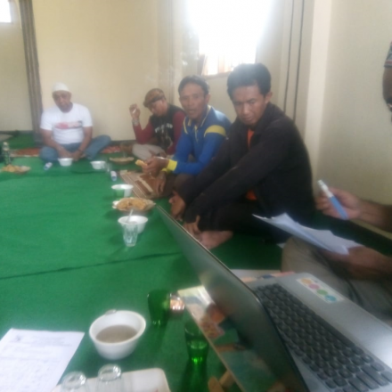 Musyawarah Pengurutan Calon Anggota BPD Dusun I Desa Nagreg Kendan