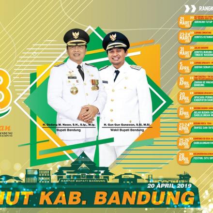 Memperingati Hari Jadi Ke-378 Kabupaten Bandung 20 April 2019