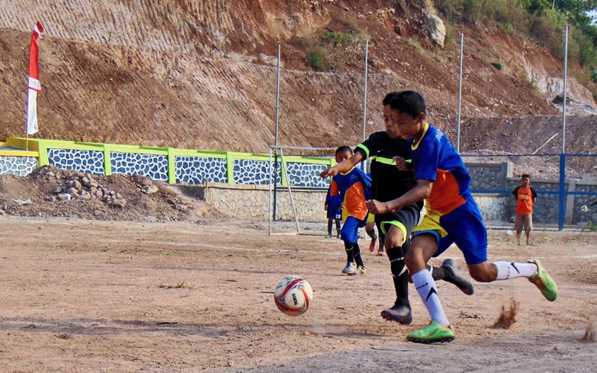 Memeriahkan HUT RI Ke-74, PHBN Desa Nagreg Kendan Gelar Turnamen Sepakbola